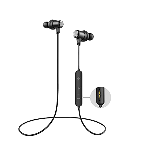 SoundPEATS Q35 HD Neckband Bluetooth Headphones IPX8 Waterproof Wireless Earphones
