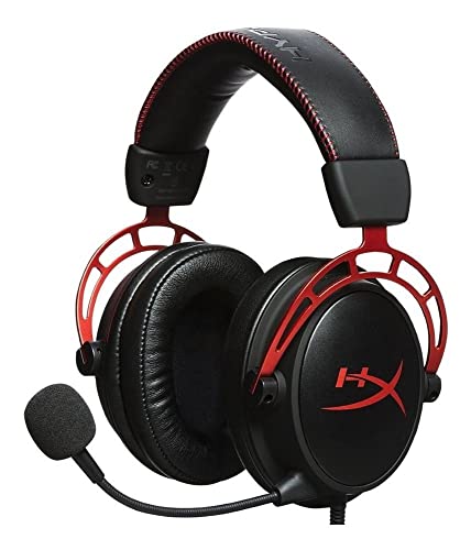 HyperX Cloud Alpha - Gaming Headset, Dual Chamber Drivers, Legendary Comfort, Aluminum Frame, Detachable Microphone, Works on PC,...